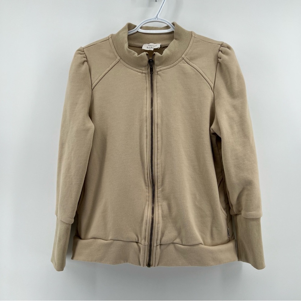 Bohme Tan Bomber Jacket